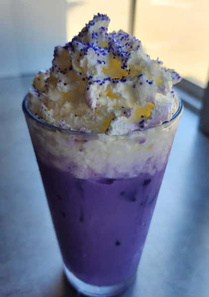 Iced Ube Latte
