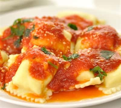 Kids Cheese Ravioli