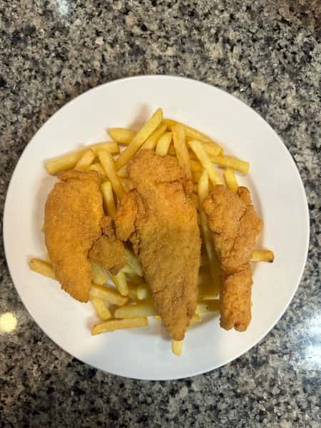 Kids Chicken Finger fries