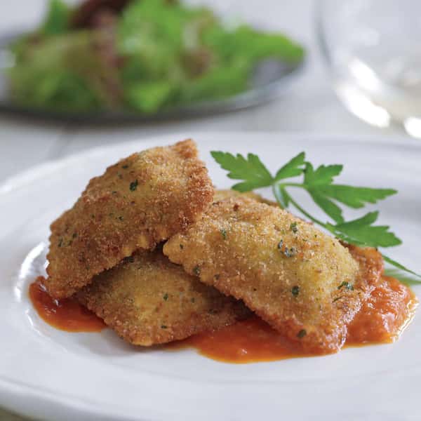 Fried Cheese Ravioli