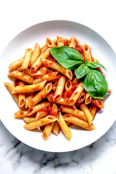 Pasta with Marinara Sauce