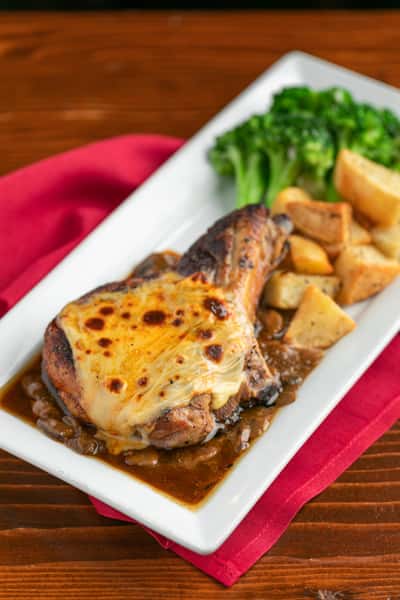 PORK CHOP FUNGHI MARSALA