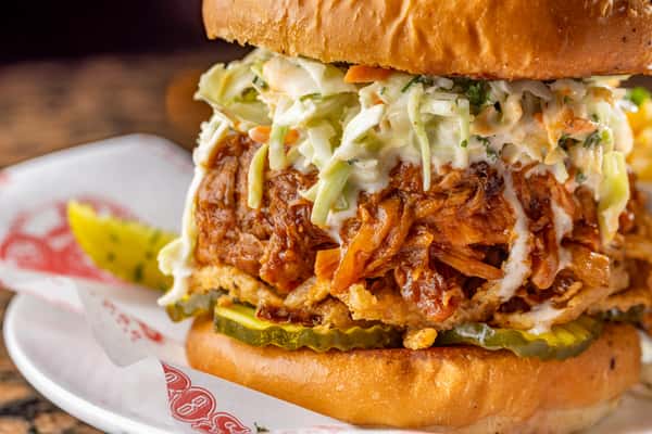 Spicy Pork Sandwich