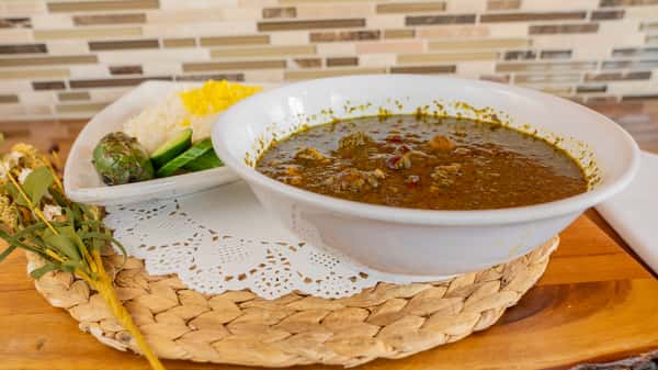 Fresh Herbs Stew Veal