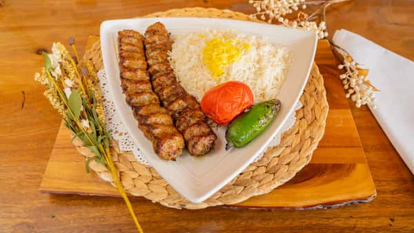 Ground Veal and Beef Kabob (Veal and Beef Koobideh)