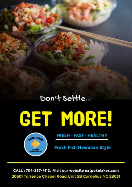 GET MORE POKE BOWL