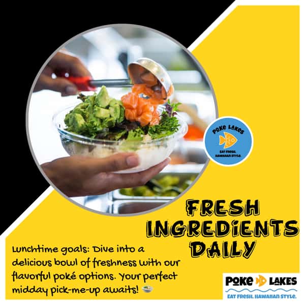 FRESH INGREDIENTS DAILY