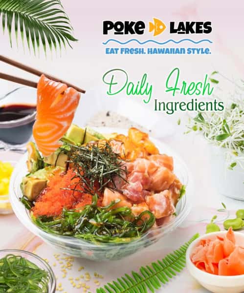 FRESH HAWAIIAN POKE BOWL