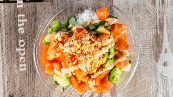Honokaa-Salmon bowl