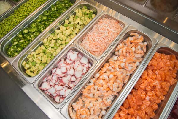 poke bowl ingredients