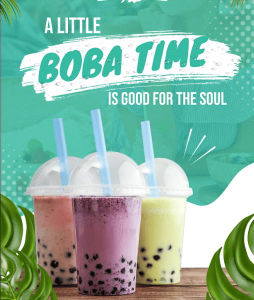 TRY OUR BUBBLE TEA MENU