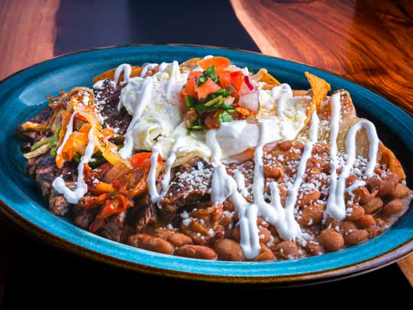 Steak and Egg Chilaquiles