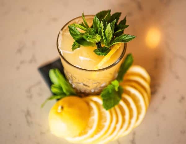 Fig Bourbon Smash.