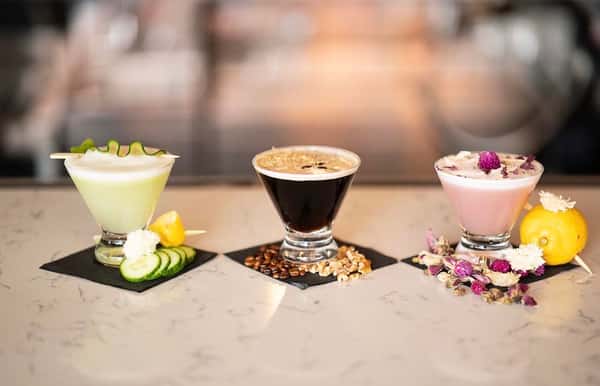 2025 Spring Martini Line Up.