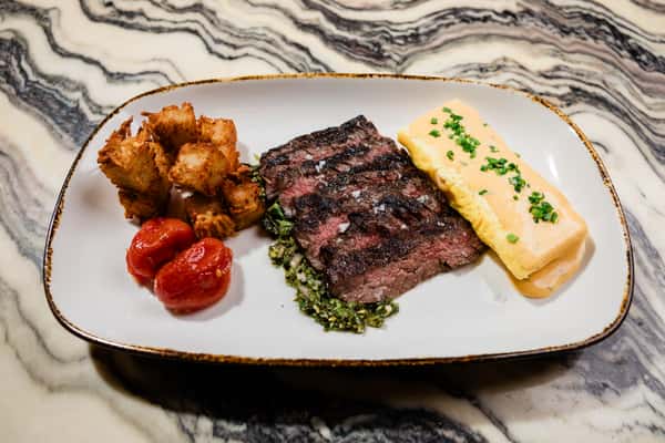 WAGYU STEAK + EGGS
