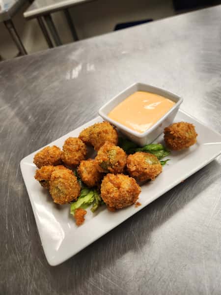 FRIED STUFFED OLIVES