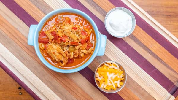Southwestern White Bean Chicken Chili