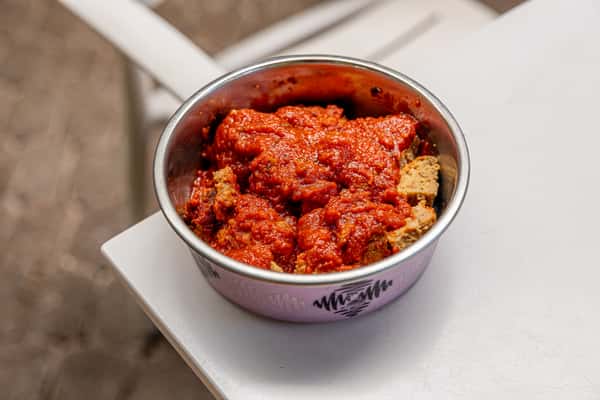 Meatballs + Tomato Broth