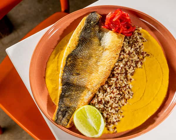 Pan Seared Branzino Fillet