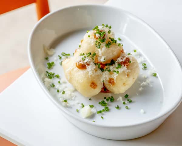 Cheese Stuffed Yuca Fritters
