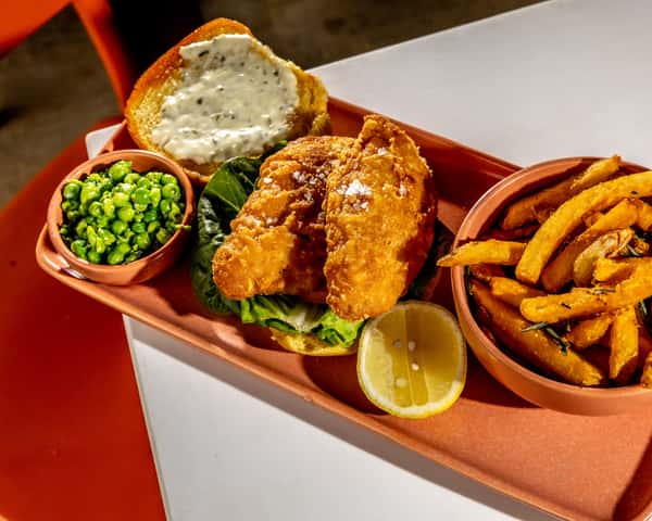 Fish & Chips Sando