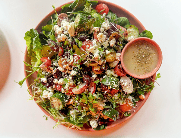 CHICKEN MEDITERRANEAN SALAD D, GF