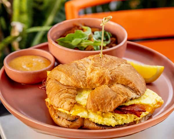 Croissant Breakfast Sandwich