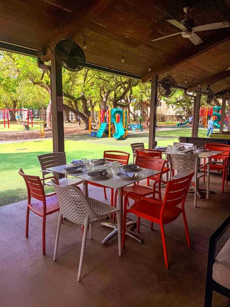patio playground side