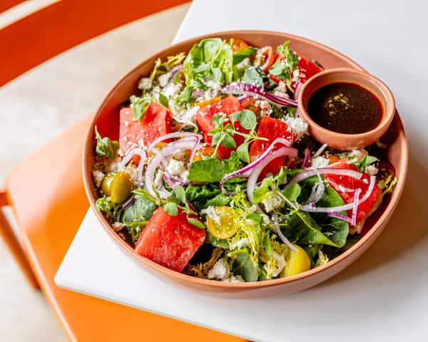 Watermelon Tomato Salad