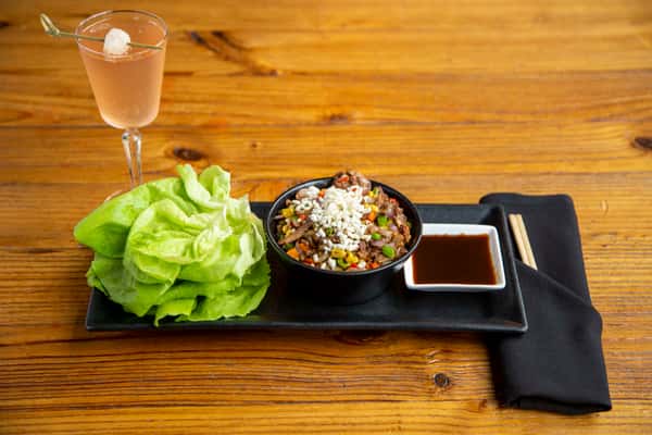Roasted Duck Lettuce Cups