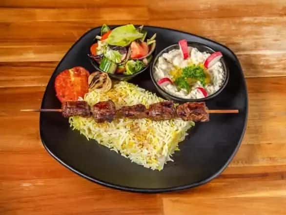 Filket Mignon Kebab Plate