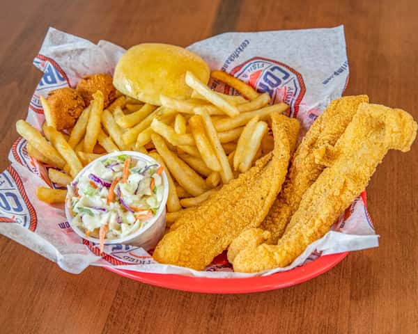 3 Piece Fish Platter