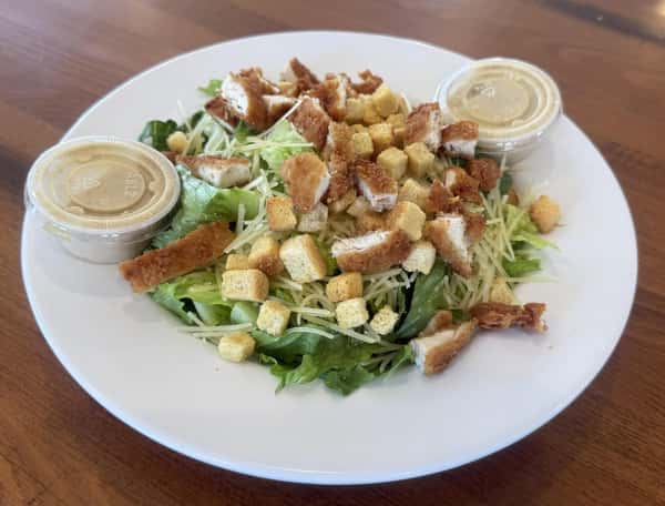 Crispy Chicken Caesar Salad