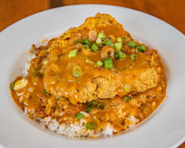 Étouffée Smothered Pork Chop