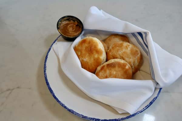 Basket of Fresh Baked Biscuits