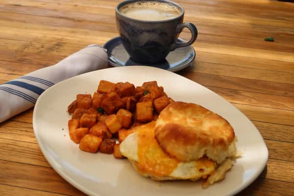 Breakfast Biscuit Sandwich*