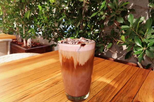 Chocolate Covered Strawberry Latte