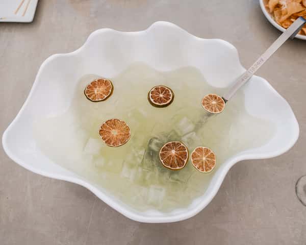 Spa Water Punch Bowl