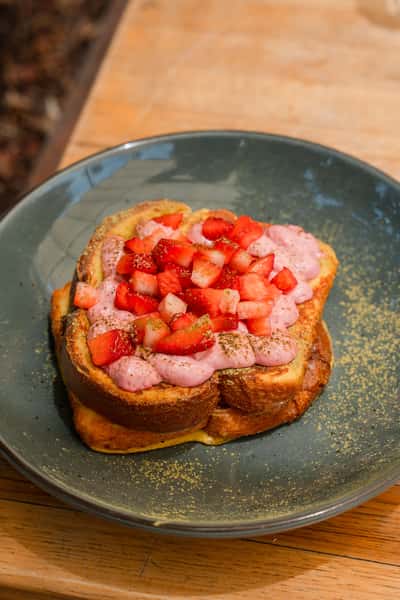 Lavender Matcha French Toast