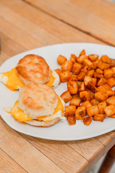 Breakfast Biscuit Sandwich*