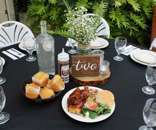 wedding table