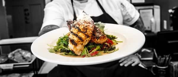 Grilled Garlic Tuscan Chicken