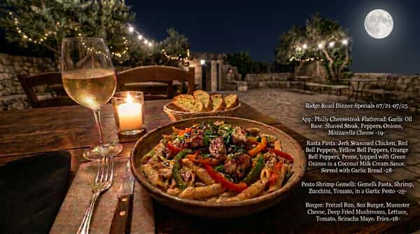 Dinner Specials Ridge 07/21-07/2
