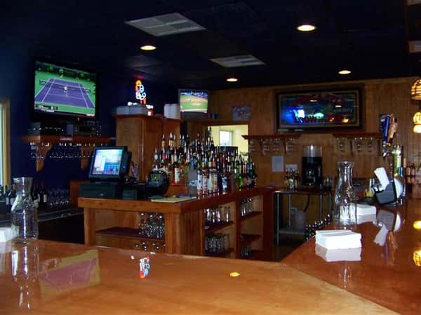 side view of the bar