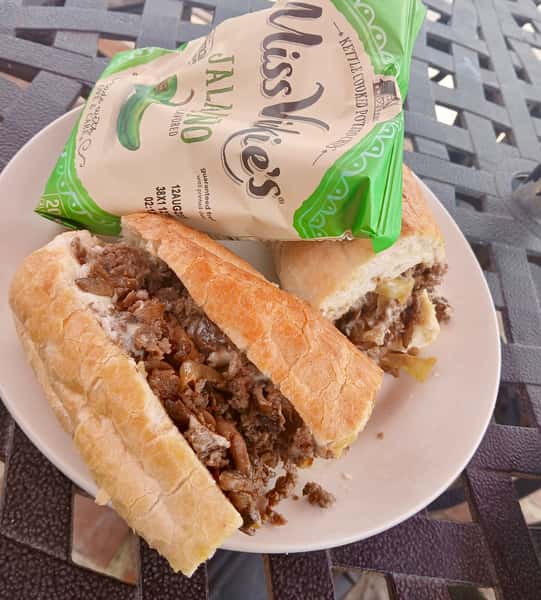 Philly Cheesesteak Poboy