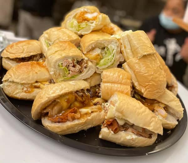 Large Poboy Tray (8 poboys-4 choices)