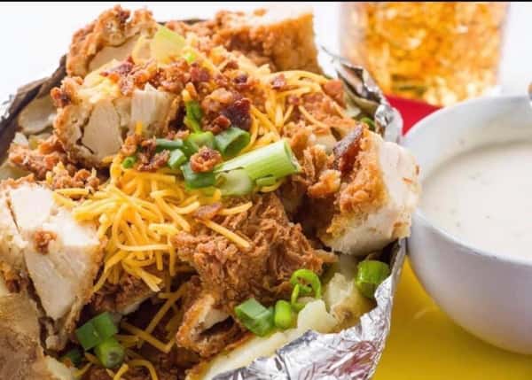 Fried Chicken Spud