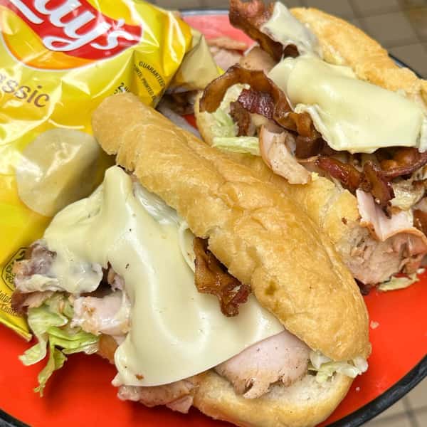 Turkey Bacon Swiss Poboy