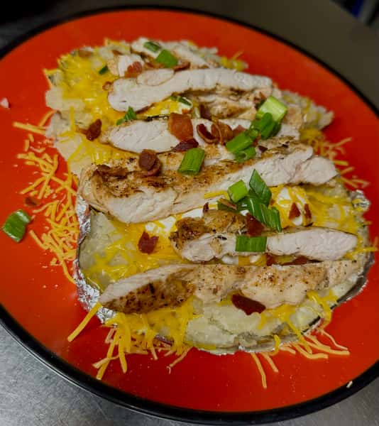Grilled Chicken Spud