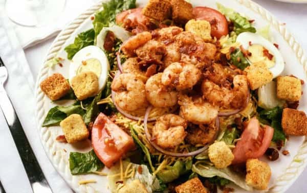 Grilled Shrimp Salad